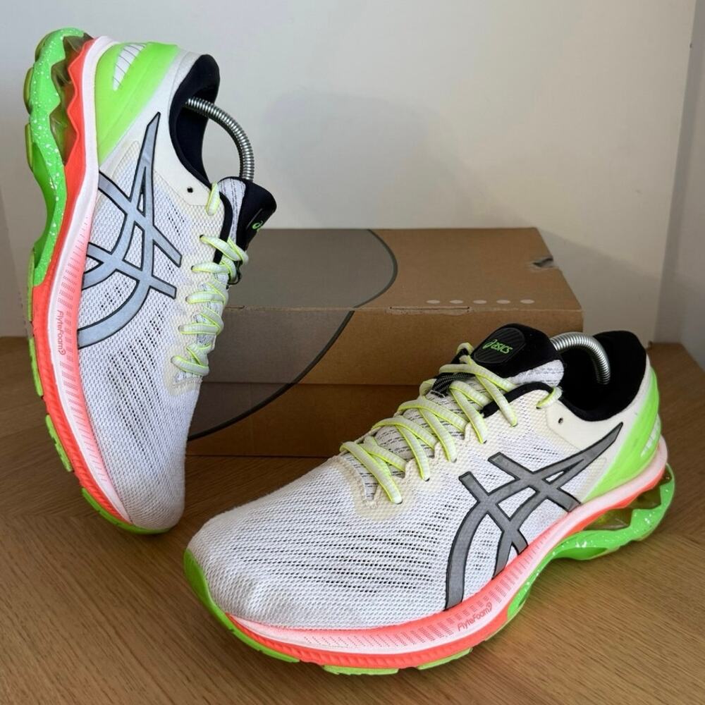 Asics Gel Kayano 27 Lite Show “Colorful Sole” Men Running Sneakers - SZ 10.5 - Picture 1 of 14